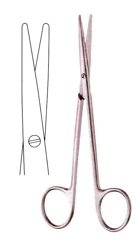 METZENBAUM 18CM DÜZ MAGİC CUT